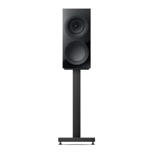 KEF R3 Meta Black Gloss nhìn thẳng mặt trước