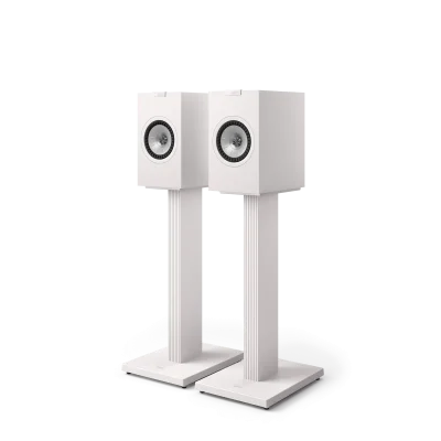 KEF SQ1 Floor Stand Mineral White góc phụ