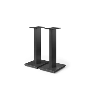 Chân loa KEF SQ1 Floor Stand màu Slate Grey góc nghiêng trên nền trắng