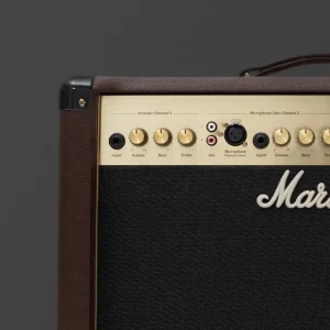 Marshall AS50D bảng điều khiển volume bass treble chorus reverb