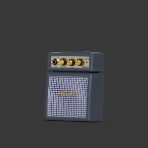 Marshall MS-2 Grey Classic góc phải và belt clip