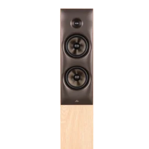 Revival Audio SPRINT 4 Blonde Oak mặt trước với baffle ELYTRON