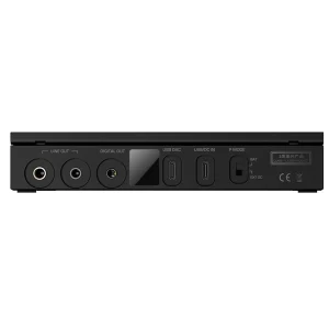 Mặt sau Shanling EC Zero T với line-out, digital out, USB DAC, USB DC in và công tắc BAT EXT DC