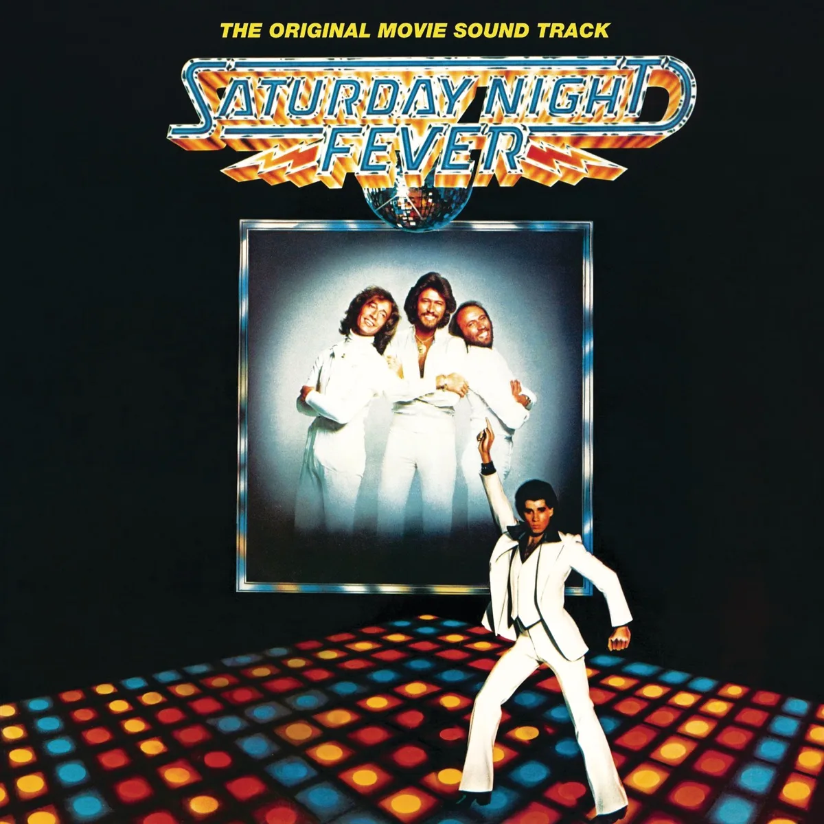 Bìa soundtrack Saturday Night Fever Bee Gees 1977