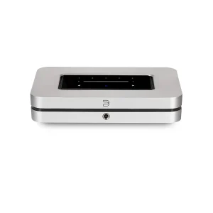 Bluesound NODE X silver streamer góc trên