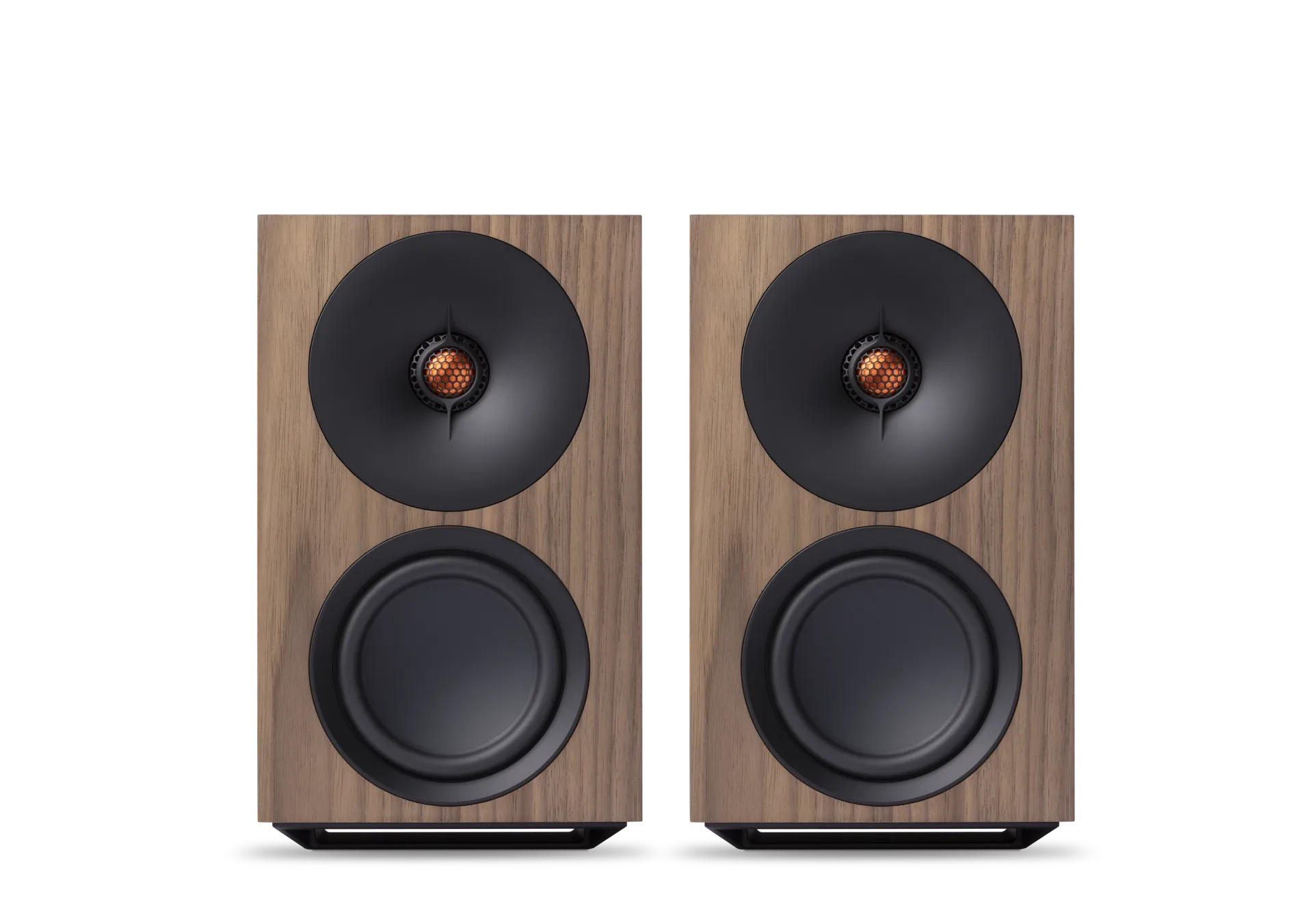 Cặp loa active Cambridge Audio L/R M màu Walnut