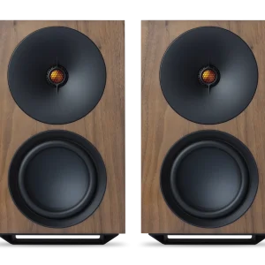 Cặp loa active Cambridge Audio L/R X màu Walnut