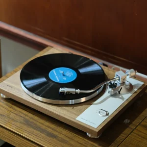 TEAC TN-4D-SE direct-drive close-up platter và nút tốc độ