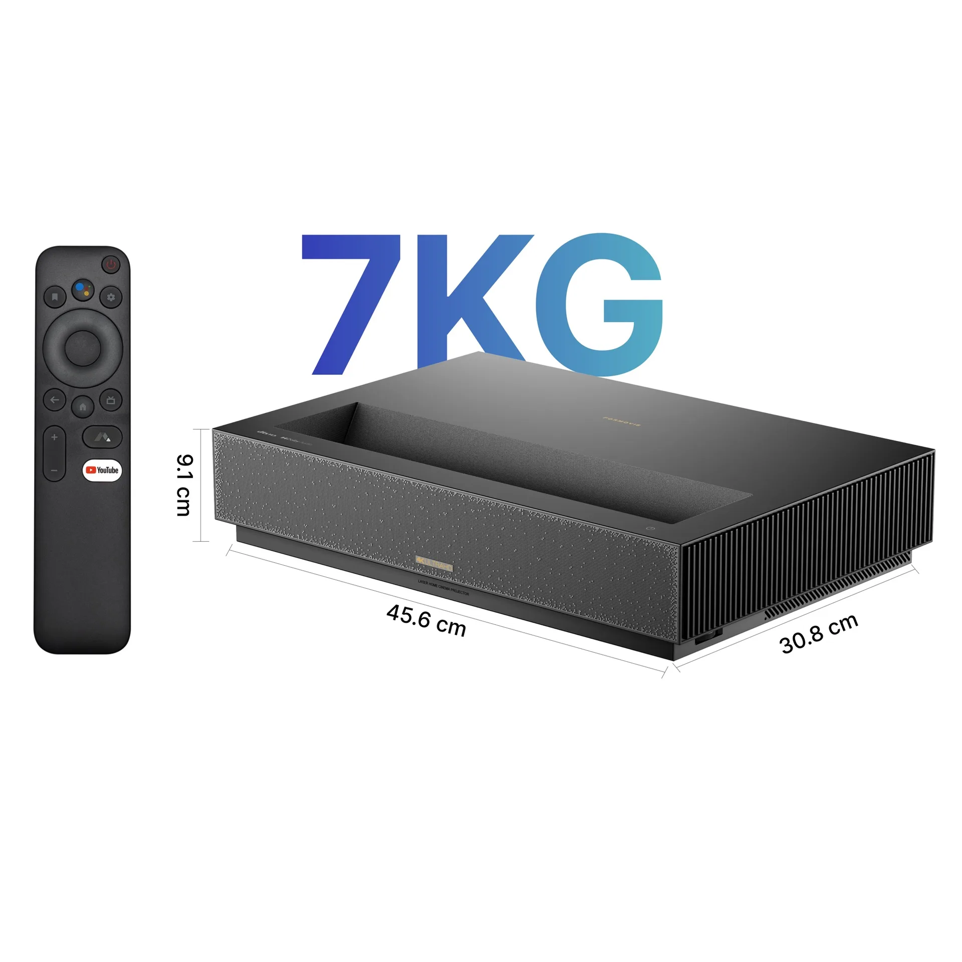 Formovie Cinema Edge UST chiếu màn lớn phòng khách Google TV