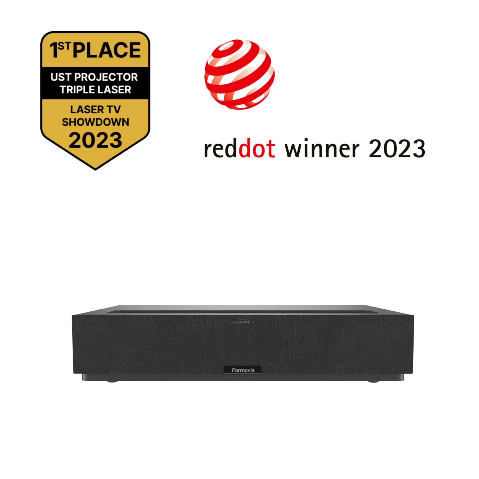 Máy chiếu siêu gần Formovie THEATER 4K UST ALPD RGB+ mặt trước
