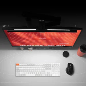 Lightbar LB01 gắn màn hình trong góc HyperWork