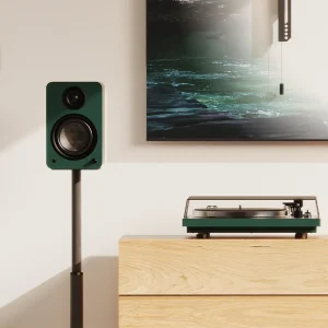 Kanto OBI3 G2 Green trên kệ, không gian sống