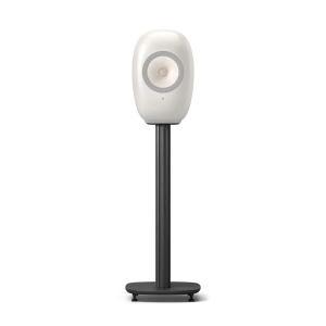 KEF S-LUXE Floor Stand mặt trước kèm LS LUXE