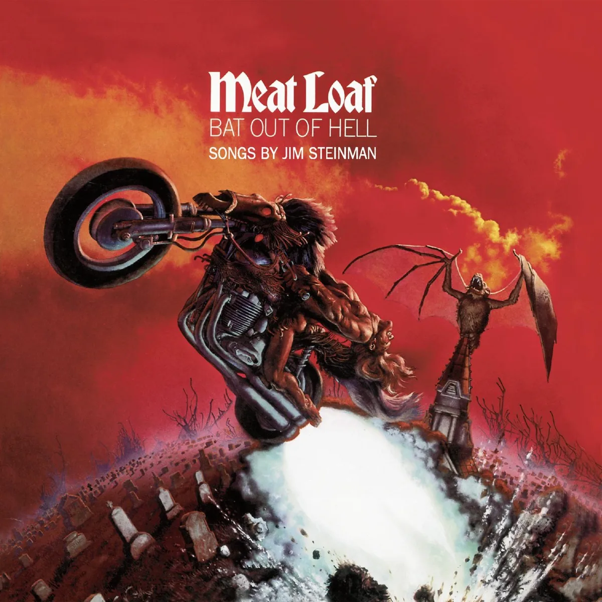 Bìa album Meat Loaf Bat Out of Hell 1977