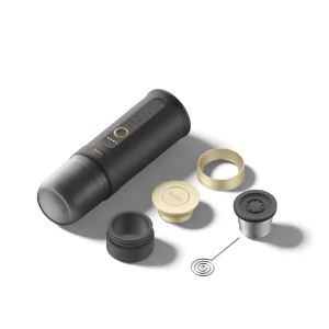 Cận cảnh crema espresso OutIn Nano 20 bar