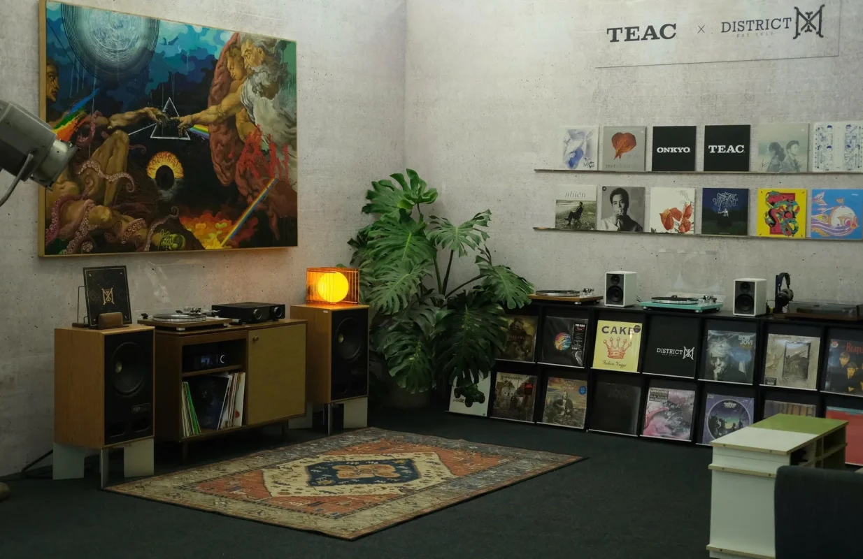 Booth District M tại P.H.E Show 2026 concept HiFi-Retro