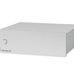 Pro-Ject Amp Box S3 bạc góc studio
