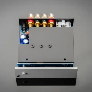 Pro-Ject Amp Box S3 mặt sau RCA cọc loa trigger
