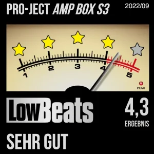 Pro-Ject Amp Box S3 cận cảnh kim loại