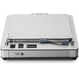 Pro-Ject Flatten it mặt trước nút POWER HEATING và cổng 12V DC