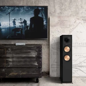 TEAC AI-303 ghép loa Klipsch dưới TV concert, bản chính thức TEAC
