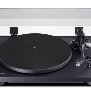 Mâm than TEAC TN-280BT-A3 màu đen platter nhôm và nắp mica