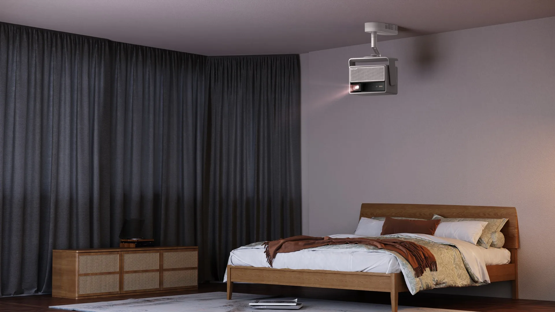 XGIMI Ceiling Mount hòa nội thất Iridescent Gold