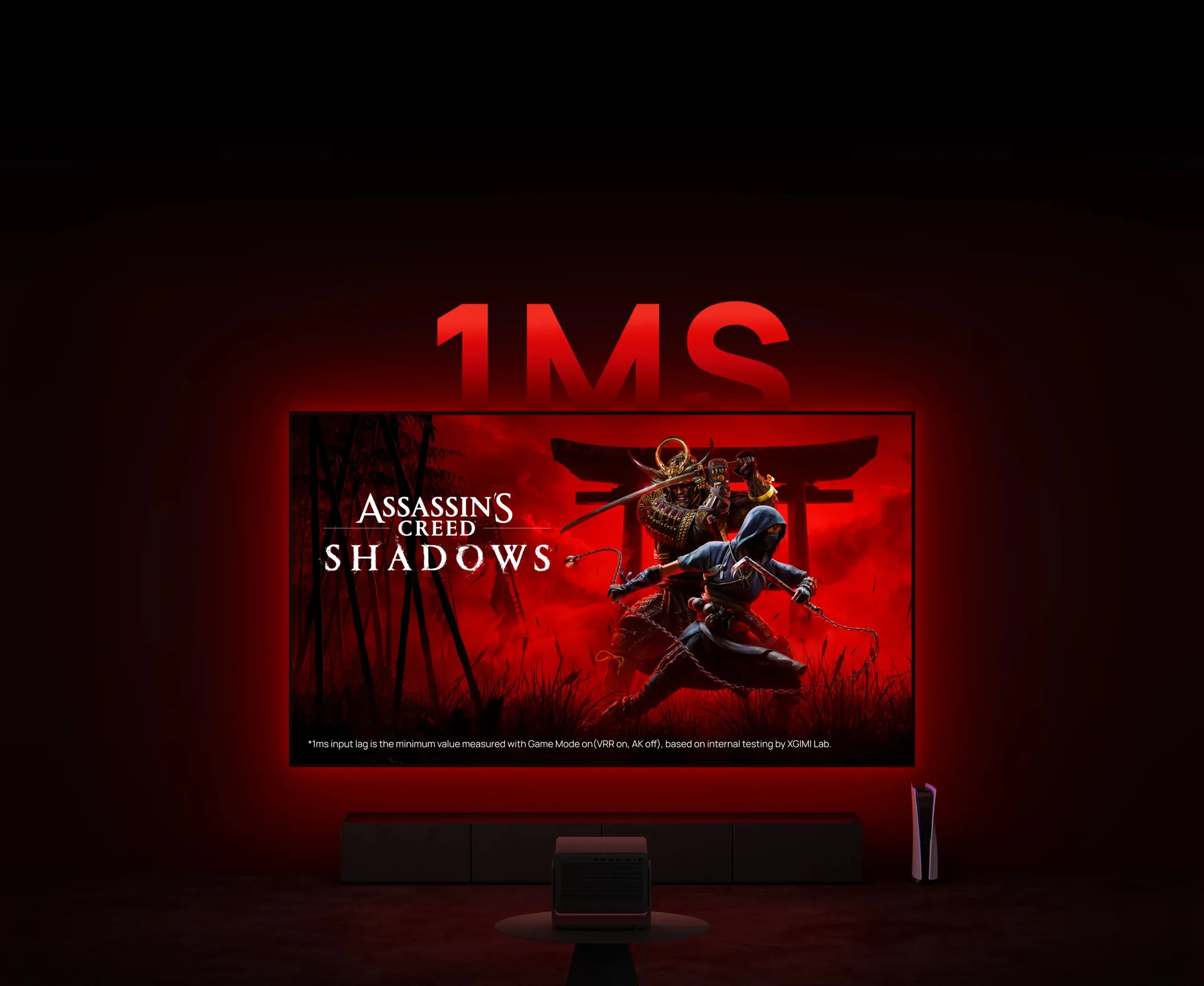 Chơi game trên máy chiếu XGIMI HORIZON 20 độ trễ 1ms VRR