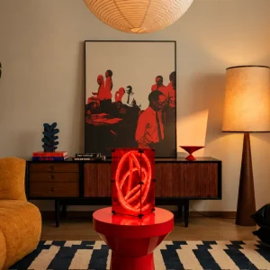 Cube Lamp 38 Ember Red góc rộng District M