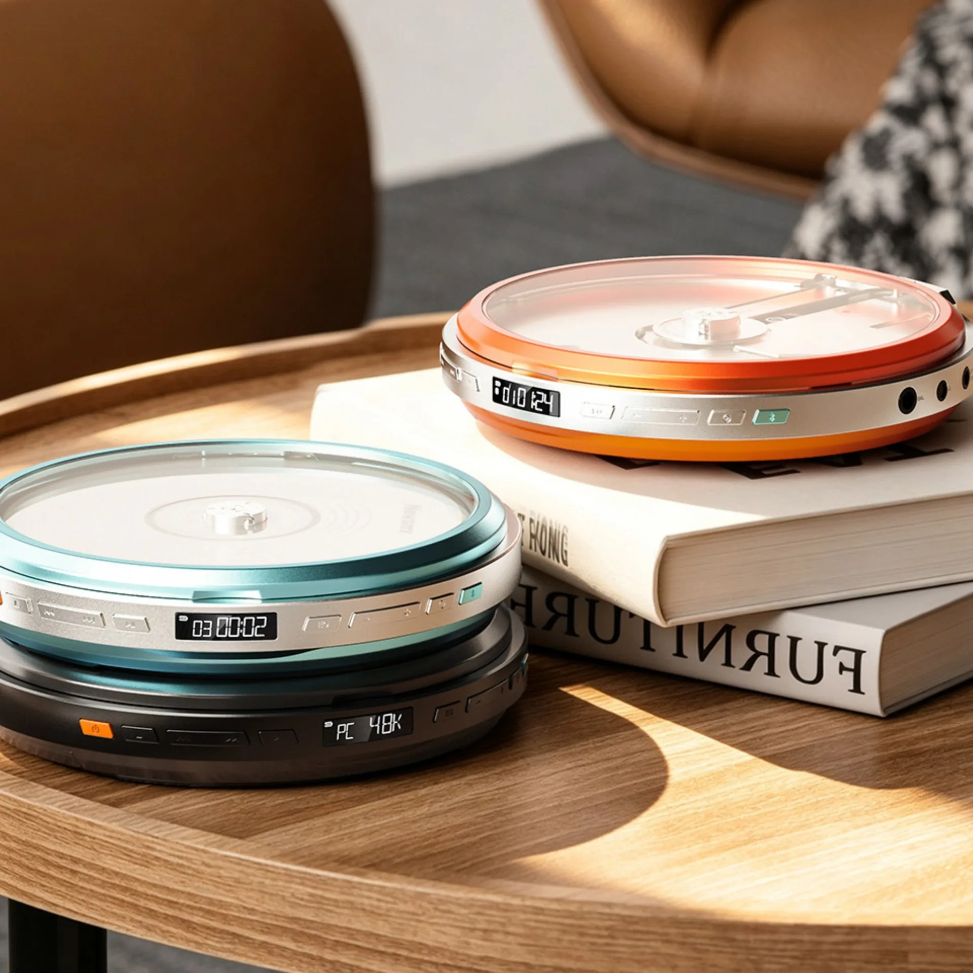 FiiO DM11 máy nghe CD di động thân tròn nhôm kính