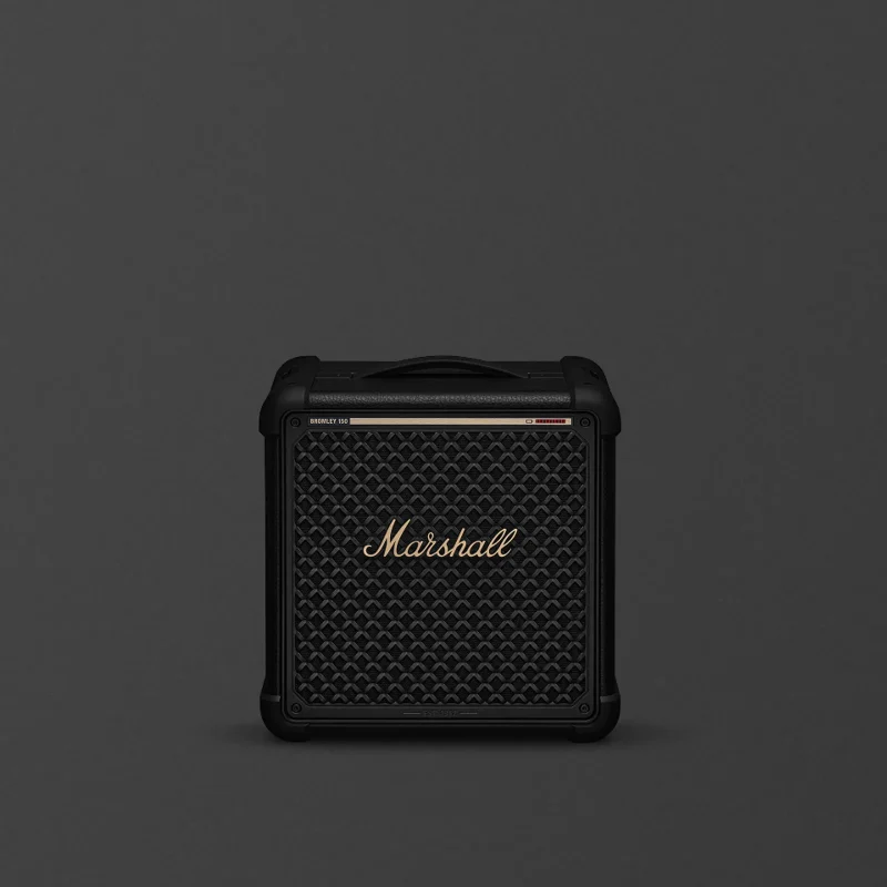 Marshall Bromley 150 Black and Brass mặt trước District M