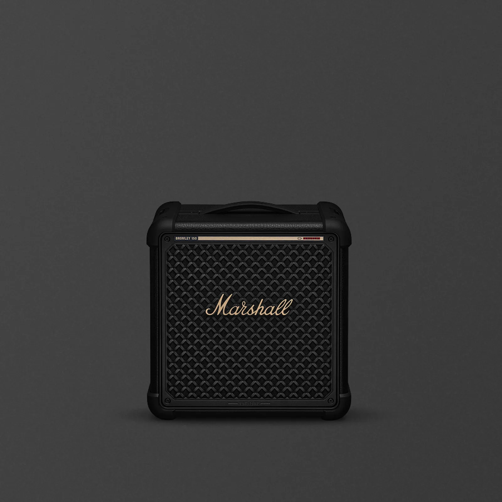 Marshall Bromley 150 Black and Brass mặt trước District M