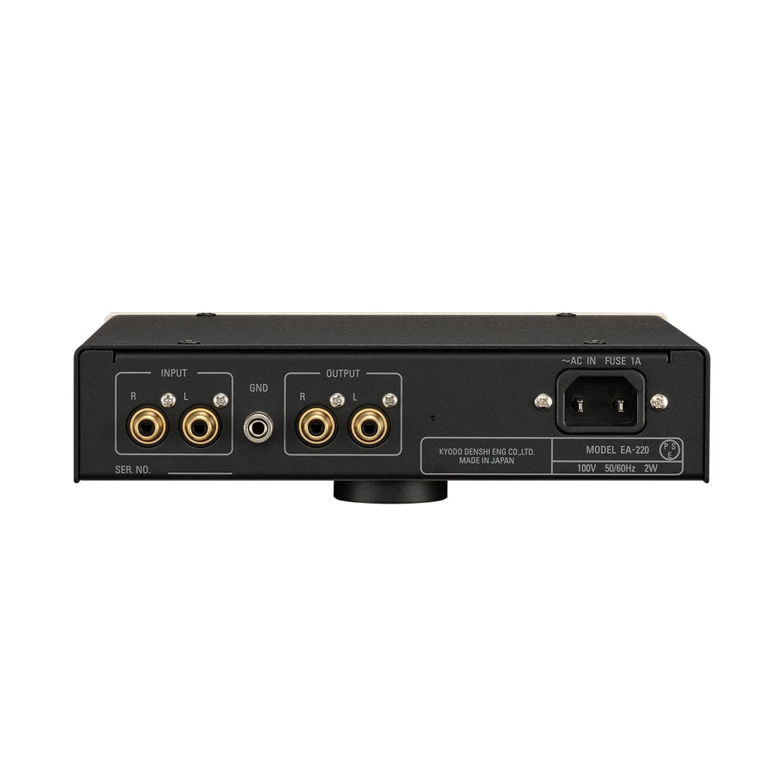 Mặt sau Phasemation EA-220 RCA IN OUT GND District M