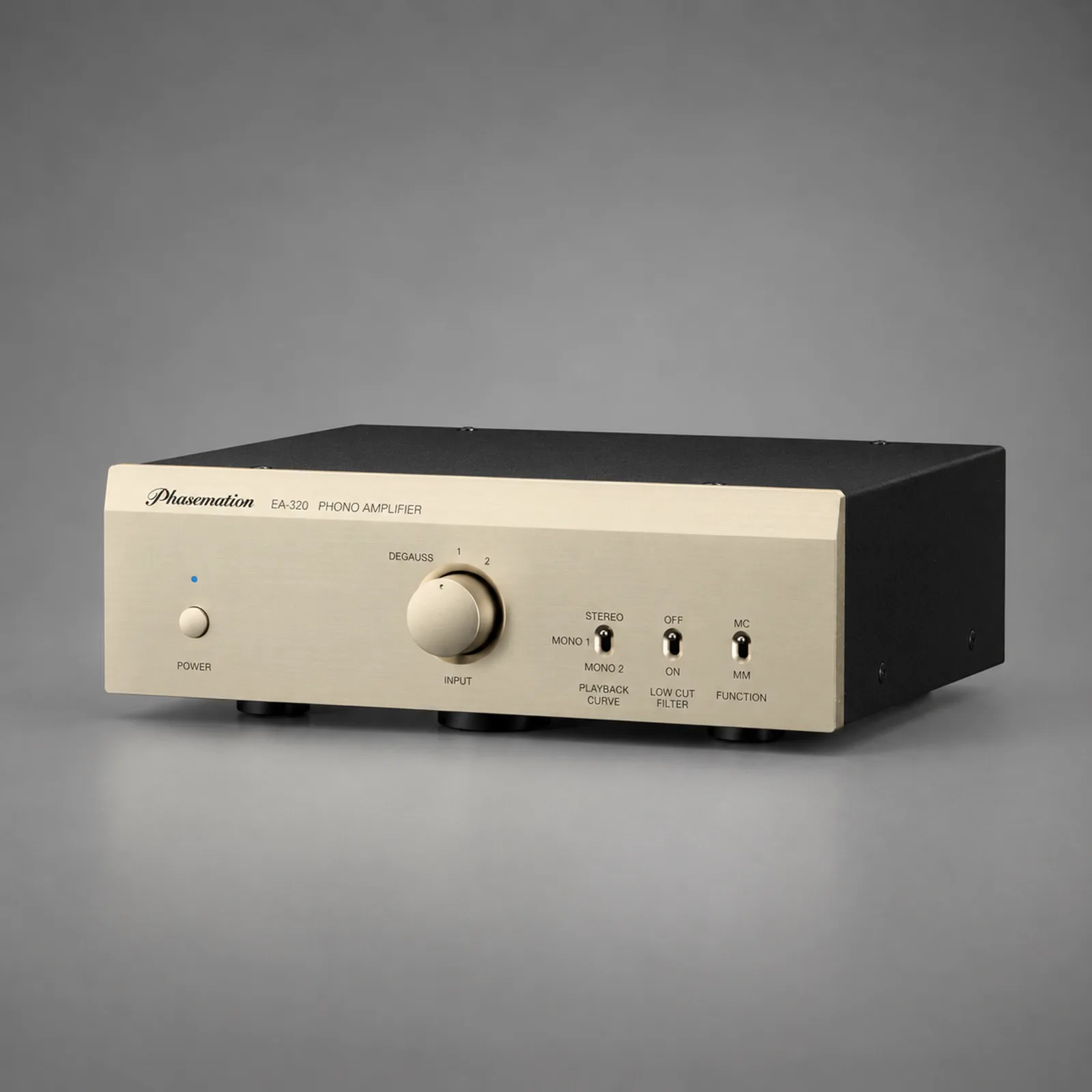 Phasemation EA-320 phono amplifier mặt trước District M