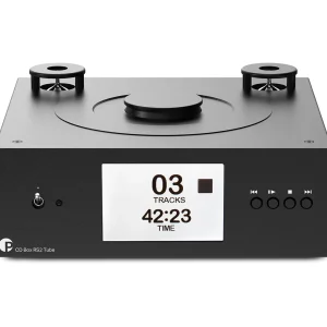 Pro-Ject CD Box RS2 Tube đen mặt trước District M