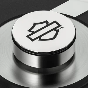 Record puck 915g thiết kế Harley-Davidson trên đĩa than
