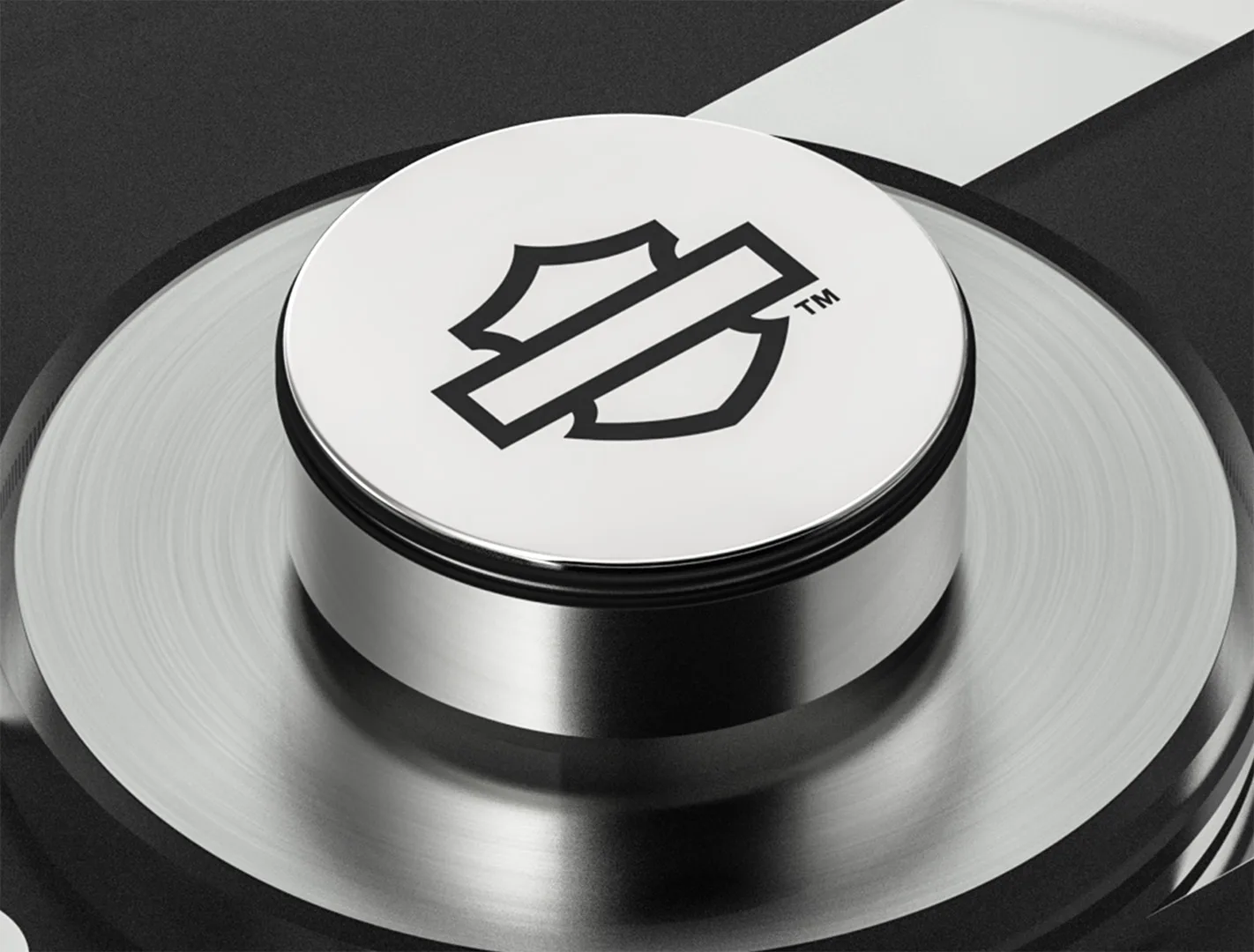 Record puck 915g thiết kế Harley-Davidson trên đĩa than