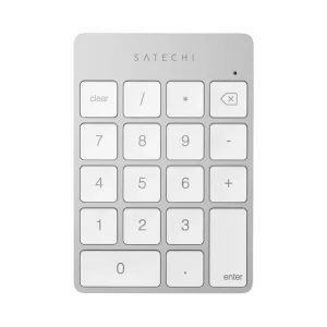 Bàn phím số Bluetooth Satechi Aluminum Numpad Silver