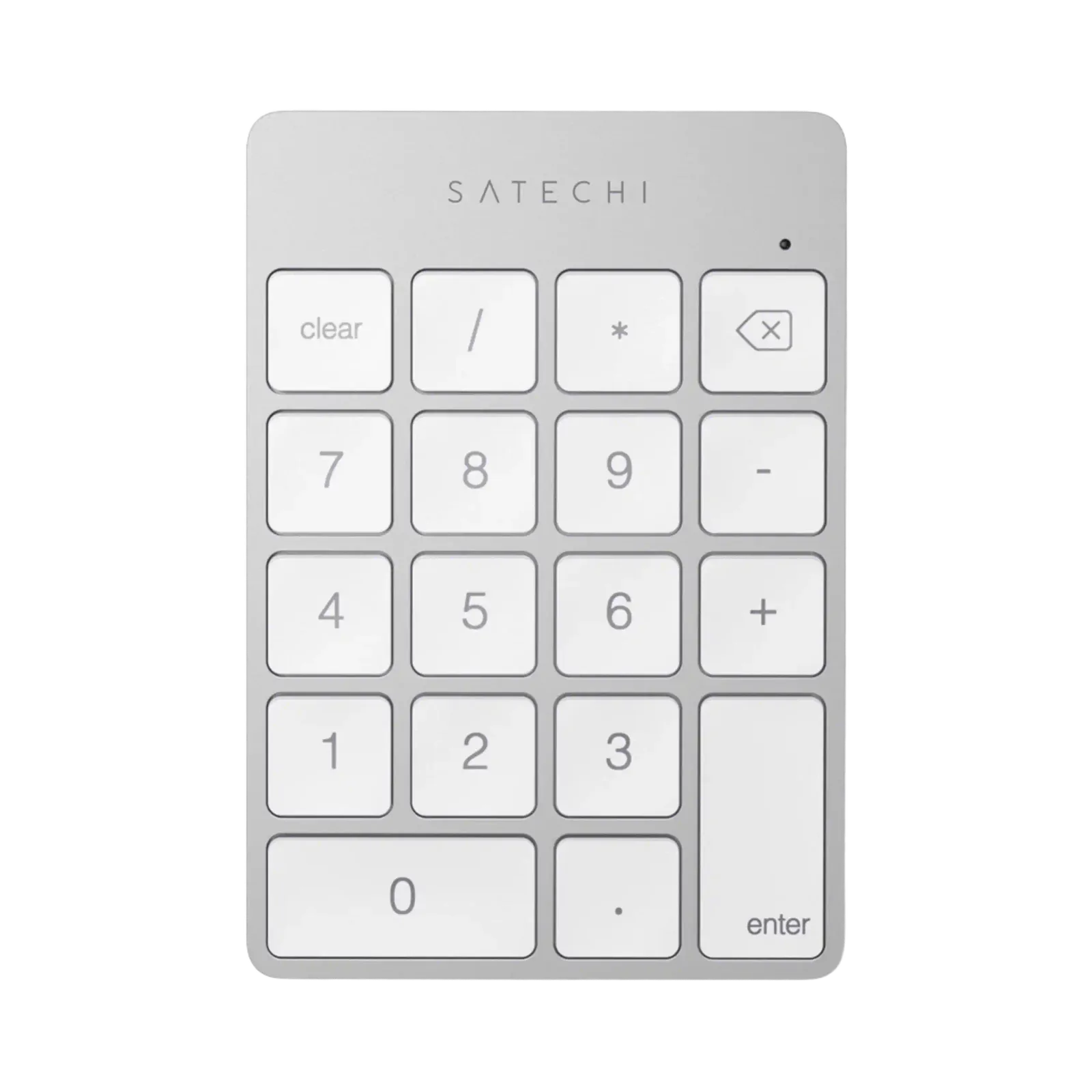 Bàn phím số Bluetooth Satechi Aluminum Numpad Silver