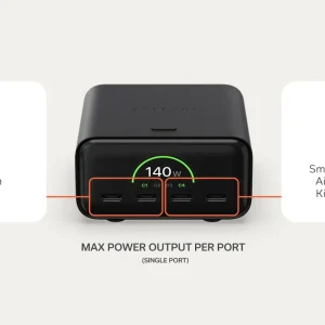 Satechi ChargeView 140W Desktop Charger