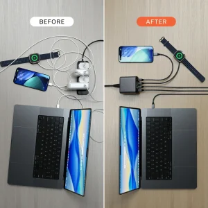 Satechi ChargeView 140W Desktop Charger