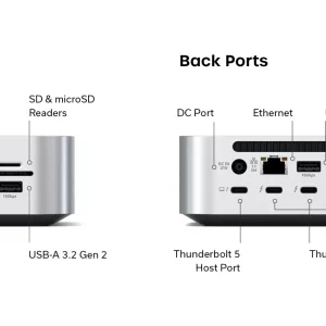 Satechi CubeDock Thunderbolt 5 docking station with SSD