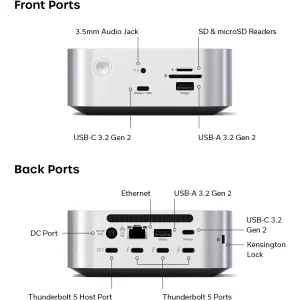 Satechi CubeDock Thunderbolt 5 docking station with SSD