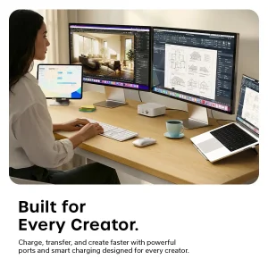 Satechi CubeDock Thunderbolt 5 docking station with SSD