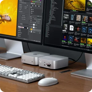 Satechi CubeDock Thunderbolt 5 docking station with SSD