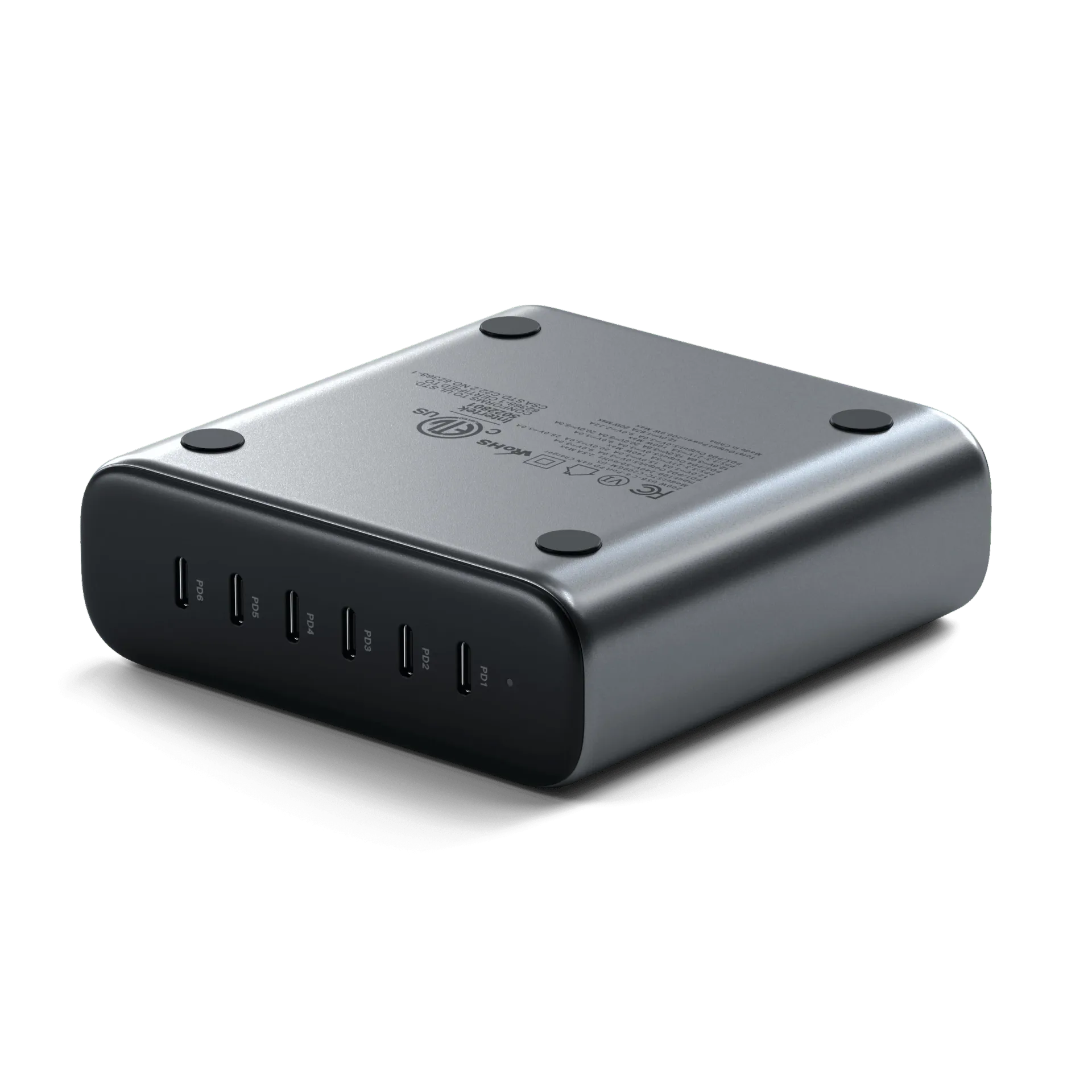 Sáu cổng USB-C PD trên Satechi 200W