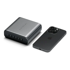 Bộ sạc GaN Satechi 200W 6 cổng USB-C
