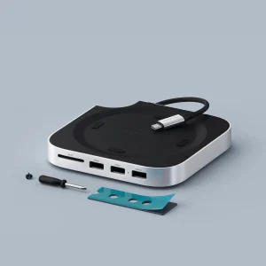 Satechi Mac Mini M4 Stand and Hub with SSD enclosure