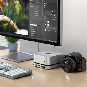 Satechi Mac Mini M4 Stand and Hub with SSD enclosure