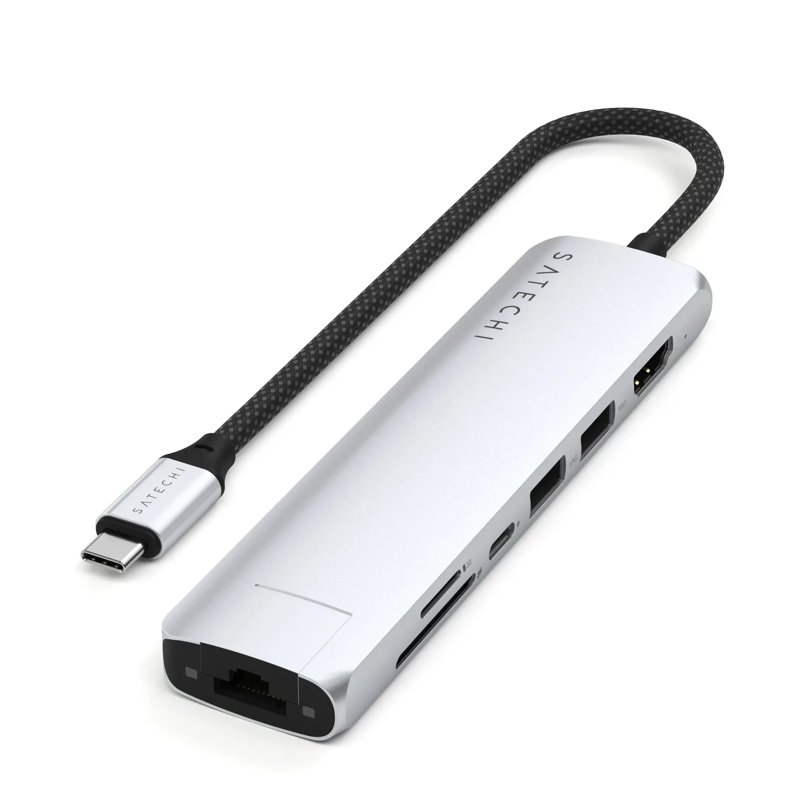 Satechi USB-C Slim Multiport 7in1 Silver